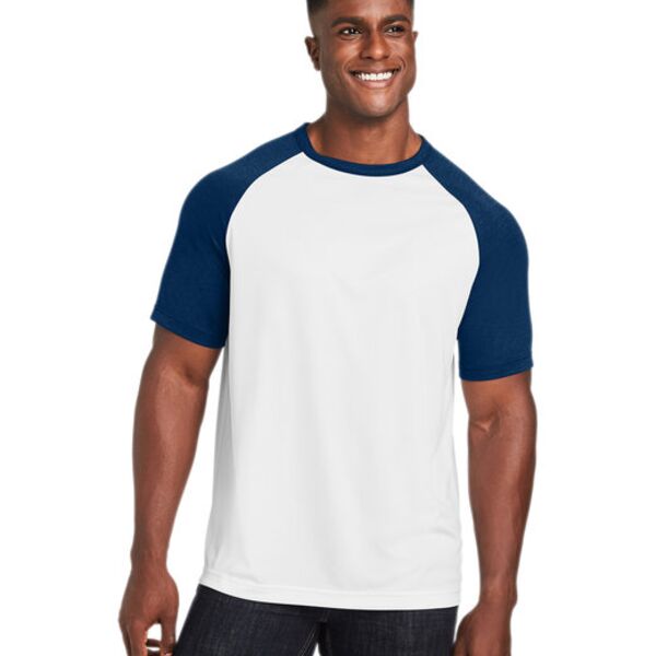 Unisex Zone Colorblock Raglan T-Shirt Thumbnail