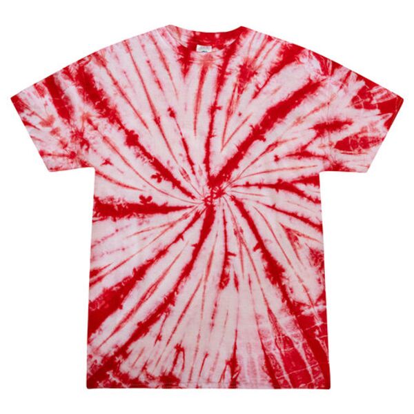 Adult 5.4 oz., 100% Cotton Tie-Dyed T-Shirt Thumbnail